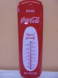 Coca-Cola Metal Thermometer