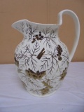 Beautiful Wedgwood Gold Trimmed Pitcher