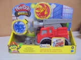 Play-Doh Wheels Firetruck w/ 2 Conainers of Play-Doh
