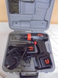 Skil Warrior 12 Volt Cordless Drill w/ 2 Batteries & Charger in Case