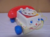 Fisher-Price Pull Toy Telephone