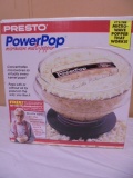 Presto Power Pop Microwave Popcorn Popper