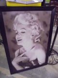 Large Framed Marilyn Monroe Print