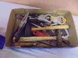 Group of Assorted Clamps & Hand Tools
