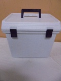 Like New Hand Carry Composite File Box