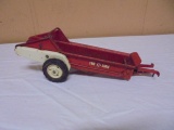 Vintage Tru-Scale Pressed Steel Manure Speader Farm Toy