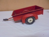 Vintage Tru-Scale Pressed Steel Trailer Farm Toy