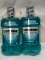 Qty 2 Listerine Ultraclean Mouth Wash 1liter