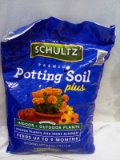 QTY 1 Potting Soil plus, indoor outdoor plants