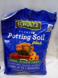 QTY 1 Potting Soil plus, indoor outdoor plants