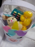 QTY 1 Easter Felt Basket with goodies – Unicorn