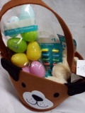 QTY 1 Easter Felt Basket with goodies – DOG