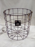 QTY 1 Wire Basket 12.5in x 12in