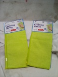 Cleaning Solutions Microfiber Cleaning Cloths. Qty 2- 3 Count.