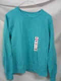 Qty 1 Blue Ladies Sweatshirt Size Med