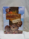 Metal Family Tree Sign