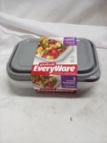 Qt. 3 Good Cook Medium Rectangle Food Containers with snap lids