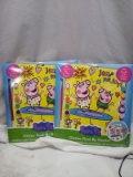 Peppa Pig Glitter Paint By Number. Qty 2.