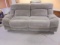 Beautiful Gray Dual Reclining Sofa