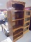 6ft Wooden Lighted Bookcase