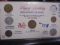 7pc Foreign Coin Set