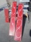 Vintage Set of Wooden Painted Wagon Side Board & Tailgate