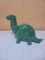 Green Ceramic Dinosaur Bank