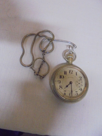 Antique Illinois Pocket Watch w/ Fob