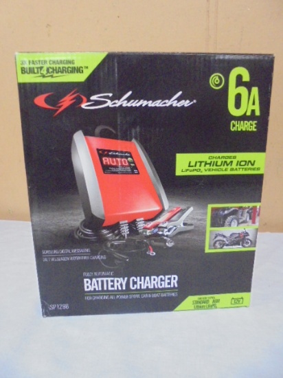 Schumacher Full Automatic 6A Lithium Ion Battery Charger