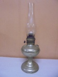 Antique Plume & Atwood Oil Lamp