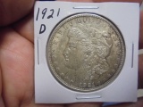 1921  D Mint Morgan Silver Dollar