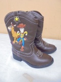 Brand New Pair of Boy's Toddler Toy Story Cowboy Boots