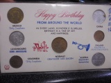 7pc Foreign Coin Set