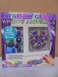 Nature's Wonders Stained Glass Window Cling Kit