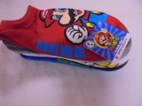 6 Brand New Pair of Super Mario No-Show Socks