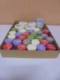 Large Group of Assorted Yankee Votive Candles & Other Scented Candles