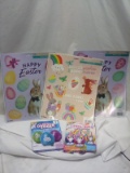 Easter Window Clings & Egg Decorating Kits.