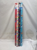 Qty 4 Wrapping Paper