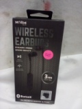 QTY 1 Wireless earbuds with inline MIC