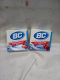 BC Fast Pain Relief Powder. Cherry Flavor. Qty 2- 24 Packs .