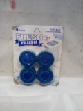 Fresh Flush Toilet Bowl Cleaning Tablets.