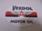Round Metal Veedol Motor Oil Sign