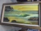 Large Framed & Signed Seascape Oil Painting