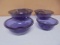 4pc Set of Pyrex Nesting Glass Mixing Bowls