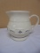 Longaberger Pottery Woven Traditions Heritage Blue Pitcher