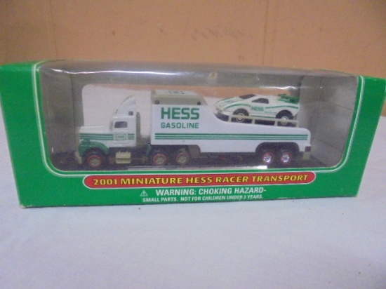 2001 Miniature Hess Racer Transport