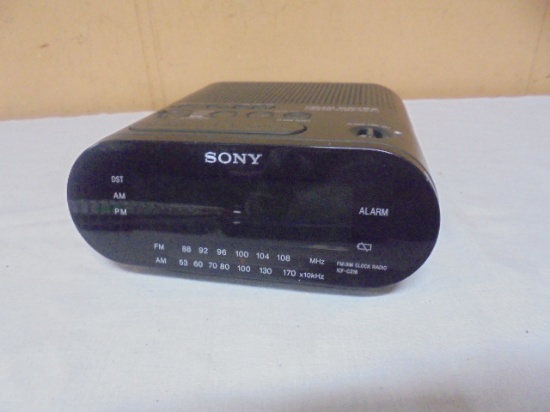 Sony Dream Machine AM/FM Clock Radio