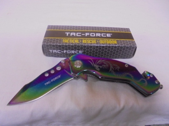 Tac-Force Tactical-Rescue-Outdoor Lockblade Knife