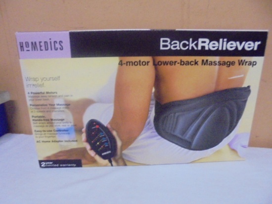 Homedics Back Reliever 4-Motor Lower-Back Massage Wrap