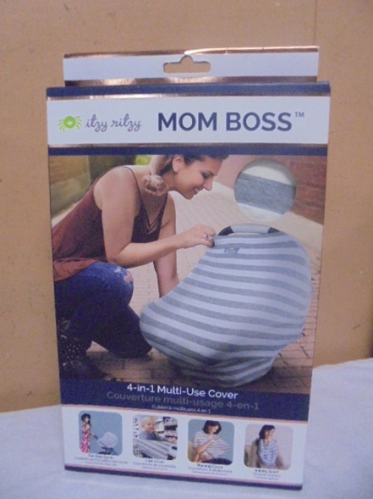 Itzy Ritzy Mom Boss 4-in-1 Multi-Use Cover